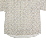 CROSSINGS Mens Shirt Beige 90s XL