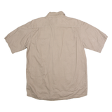 WRANGLER Mens Plain Shirt Beige L