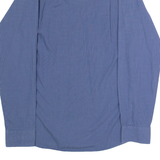 CALVIN KLEIN Slim Fit Mens Shirt Blue Check Long Sleeve S
