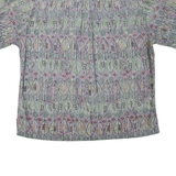 COOKE STREET Mens Shirt Grey Crazy Pattern XL