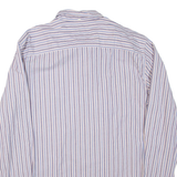 TOMMY HILFIGER Mens Shirt Blue Striped Long Sleeve XL