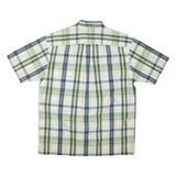 NAUTICA Mens Shirt Green Check L