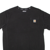 CARHARTT Womens T-Shirt Black L