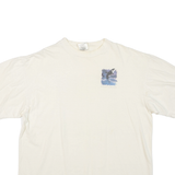 ONEITA Hawaii Moonlight Ballet Mens T-Shirt Beige USA XL