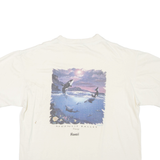 ONEITA Hawaii Moonlight Ballet Mens T-Shirt Beige USA XL