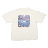 ONEITA Hawaii Moonlight Ballet Mens T-Shirt Beige USA XL