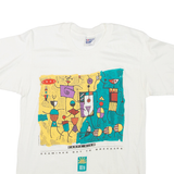 HANES Carpe Diem Mens T-Shirt White M