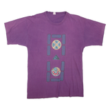 Mens T-Shirt Purple L