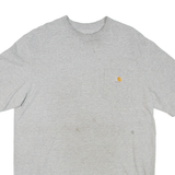 CARHARTT Mens T-Shirt Grey M