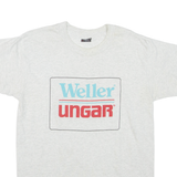 FRUIT OF THE LOOM Weller Ungar Mens T-Shirt Grey M