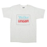 FRUIT OF THE LOOM Weller Ungar Mens T-Shirt Grey M