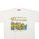 JERZEES Leyte Gulf Landings Mens T-Shirt White L