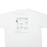 ONEITA Pride Of The Rockies Drumline Mens T-Shirt White USA XL