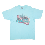 ONEITA Mackinac Labor Day Mens T-Shirt Blue XL