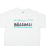 HANES Wells Fargo & Company Womens T-Shirt White L