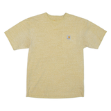 CARHARTT Mens T-Shirt Yellow S