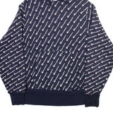 CHAMPION Mens Blue Hoodie M