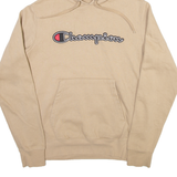 CHAMPION Mens Beige Hoodie M