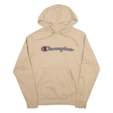 CHAMPION Mens Beige Hoodie M