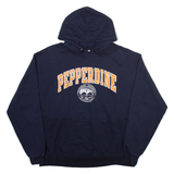 CHAMPION Pepperdine Mens Blue Hoodie USA XL