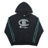 CHAMPION REVERSE WEAVE Womens Black Hoodie L