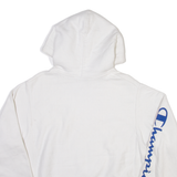 CHAMPION Mens White Hoodie S