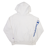 CHAMPION Mens White Hoodie S