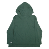 CHAMPION Womens Green Hoodie L