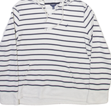 NAUTICA Womens White Hoodie M