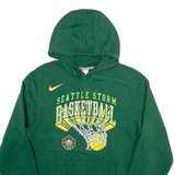 NIKE Seattle Storm Basketball Mens Green Hoodie USA S