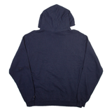 CHAMPION West Virginia Wrestling Mens Blue Hoodie USA L