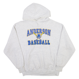 JERZEES Mens Grey Hoodie L