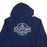 RUSSELL ATHLETIC Mens Blue Hoodie L