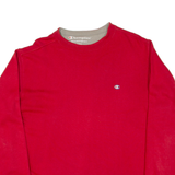 CHAMPION Mens Sweatshirt Red L