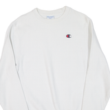 CHAMPION REVERSE WEAVE Mens Sweatshirt White S