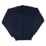 ALEXANDRE MEN Italian Cotton Mens Sweatshirt Blue M