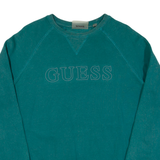GUESS Mens Sweatshirt Green M