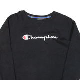 CHAMPION Womens Sweatshirt Black XL
