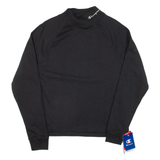 CHAMPION Womens Sweatshirt Black High Neck M