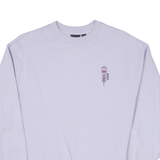 VANS Mens Sweatshirt Purple XS