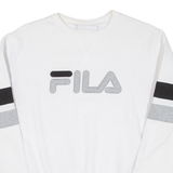 FILA Mens Sweatshirt White S