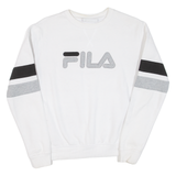 FILA Mens Sweatshirt White S