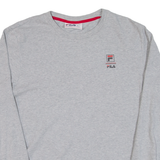FILA Mens Sweatshirt Grey S