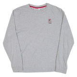 FILA Mens Sweatshirt Grey S