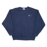 REEBOK Mens Sweatshirt Blue M