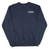 CARHARTT Loose Fit Mens Sweatshirt Blue USA M