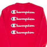 CHAMPION Mens Sweatshirt Red M