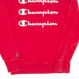 CHAMPION Mens Sweatshirt Red M