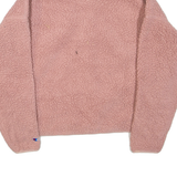 CHAMPION Womens Fleece Pink 1/4 Zip XL