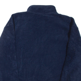 NAUTICA Mens Fleece Blue 1/4 Zip L